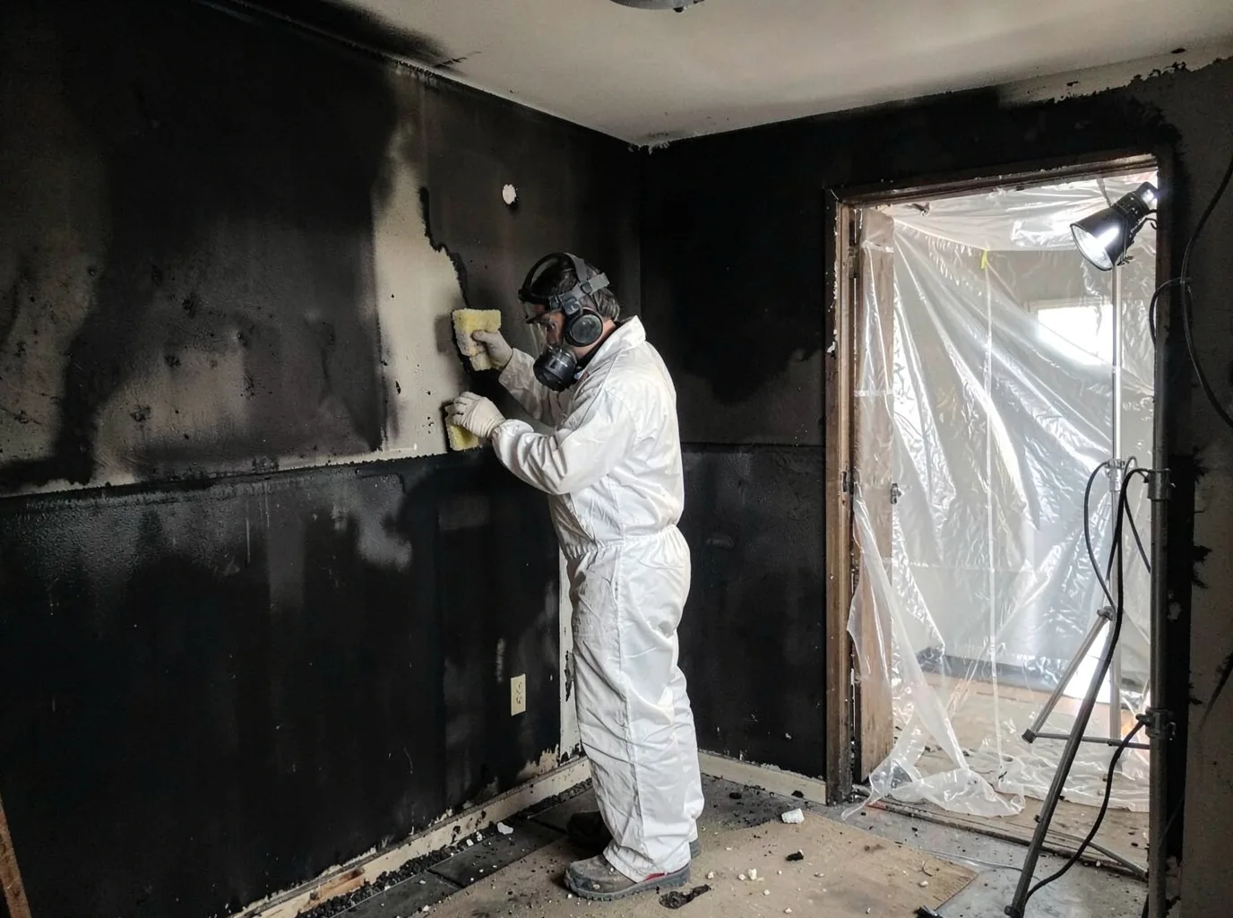 Fire Damage Restoration company in Glidden, TX